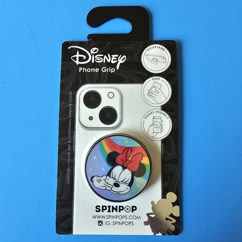 SpinPop - Iridescent Silver Minnie Mouse (DISNEY)